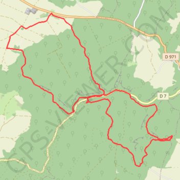 Ru Blanc GPS track, route, trail