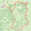 Val Saint-Benoit - Autun GPS track, route, trail