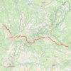 GR 6 : De Lacapelle-Marival (Lot) à Espalion (Aveyron) GPS track, route, trail
