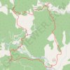 Mialet - Roquefeuil et Aigladines GPS track, route, trail