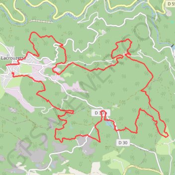 La Ronde des Rochers GPS track, route, trail