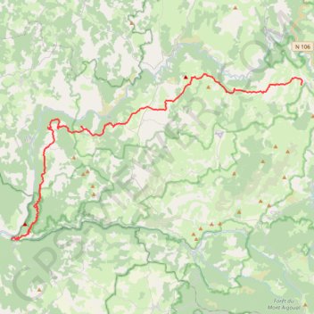 Tour du Causse Méjean GPS track, route, trail