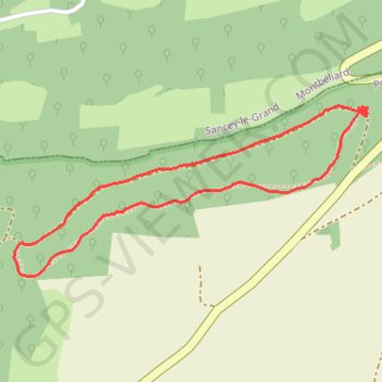 Le sentier de découverte de Laviron GPS track, route, trail