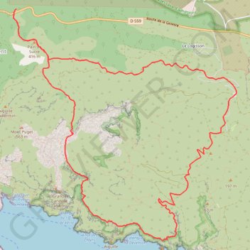 Marseille-Devenson GPS track, route, trail