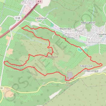 Angel armissan carriere GPS track, route, trail