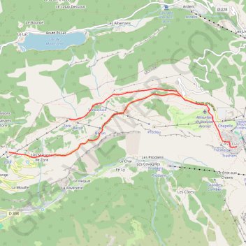Super Morzine GPS track, route, trail