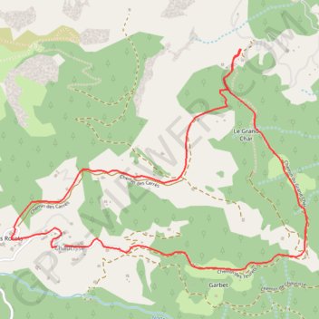 Balade dans le Val d'Arly - De Chaucisse à Nanchard GPS track, route, trail