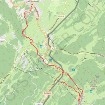 Transju'trail GPS track, route, trail