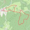 Les Pierres Fades - Saint-Marc à Loubaud GPS track, route, trail