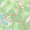 Ouroux 25k GPS track, route, trail