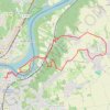 Les Roches de Condrieu (38) GPS track, route, trail