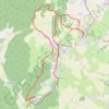 Circuit de à Belmont (Isère) GPS track, route, trail