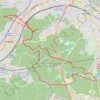 Randonnée en forêt de Meudon (92) GPS track, route, trail