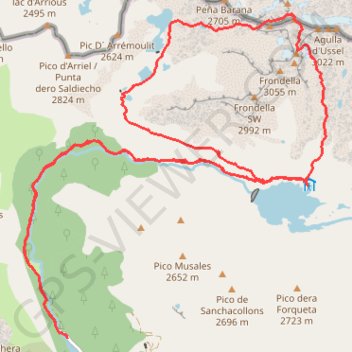 Balaitous (Brecha de Latour - Gran Diagonal) GPS track, route, trail