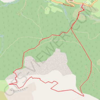 LES CADIERES GPS track, route, trail