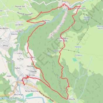 Circuit du Bartou GPS track, route, trail