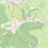 L'abbaye du Sauvage - Balsac GPS track, route, trail