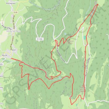 Bugey-Le Grand Colombier GPS track, route, trail