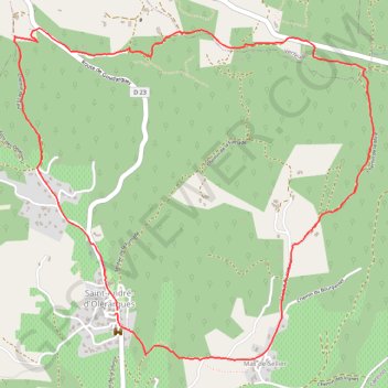Saint Andre d'Olerargues GPS track, route, trail