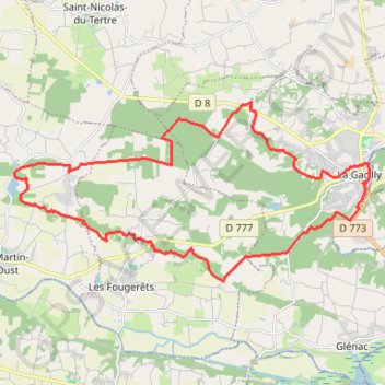 La Gacilly GPS track, route, trail