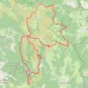 Rando des Hautes Chaumes - Saint-Anthème (Prabouré) GPS track, route, trail