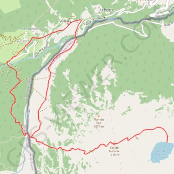Tmp_gpx-Lovenex GPS track, route, trail