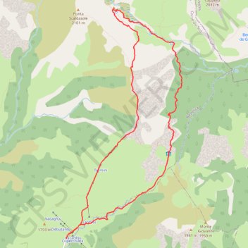 200-60 GPS track, route, trail
