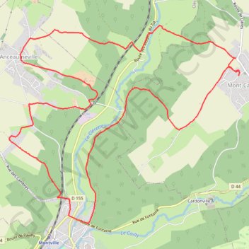 Rando Mont-Cauvaire GPS track, route, trail