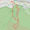 La Vigie par la Croix et la Source retour vallon de la Vigie GPS track, route, trail