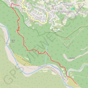 Dos d'Ane - Deux-Bras GPS track, route, trail