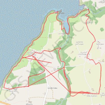 Rando Matignon GPS track, route, trail