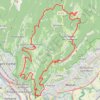 Tour de l'Ecoutoux par les 5 sommets GPS track, route, trail