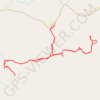Confinement ou isolement GPS track, route, trail