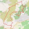 Col de l'Ange Vallon de Julie et de Gypières GPS track, route, trail