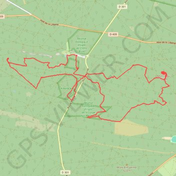 Fontainebleau, au gré des randonneurs GPS track, route, trail