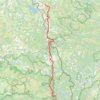 Trois jours sur la Régordane de Pradelles à Génolhac GPS track, route, trail