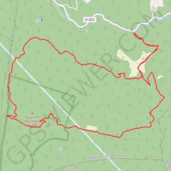 Belgentier GPS track, route, trail