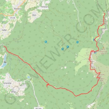 Roen - San Romedio GPS track, route, trail