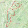 Route des lacs du Jura GPS track, route, trail