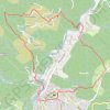 Jaujac Monteil-Echelette GPS track, route, trail
