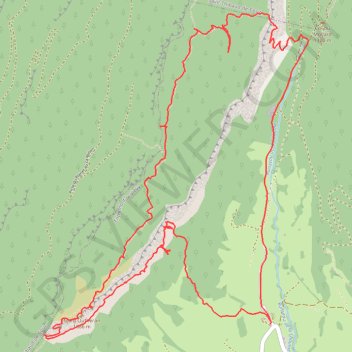 Mont Outheran en boucle (Chartreuse) GPS track, route, trail