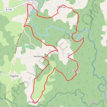 Pays de Craponne - Chomelix GPS track, route, trail