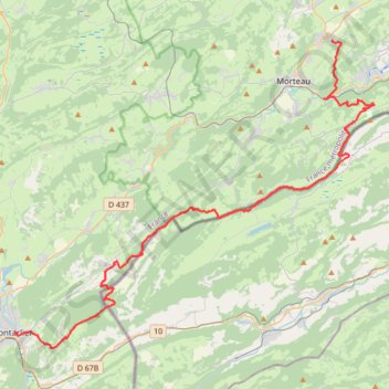 Boulot Maison 2 GPS track, route, trail