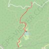 Belvédère du ranc GPS track, route, trail