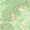 HNPA - Forêt d'Anlier Behême - 18,2 km - 24-02-18 - Montana GPS track, route, trail