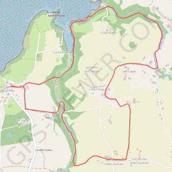 Circuit de Matignon GPS track, route, trail