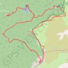 Rochers de Plautret (1827m) par le Pas du Tronc et le Col de Vire-Sac valverco GPS track, route, trail