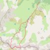 Pic de Serrère par le refuge de Quioulès GPS track, route, trail