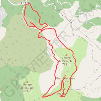 MONT MACARON 06 GPS track, route, trail