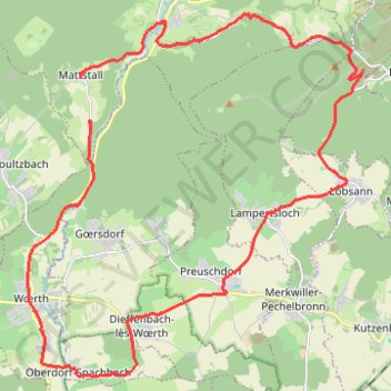 Col du Pfaffenschlick GPS track, route, trail